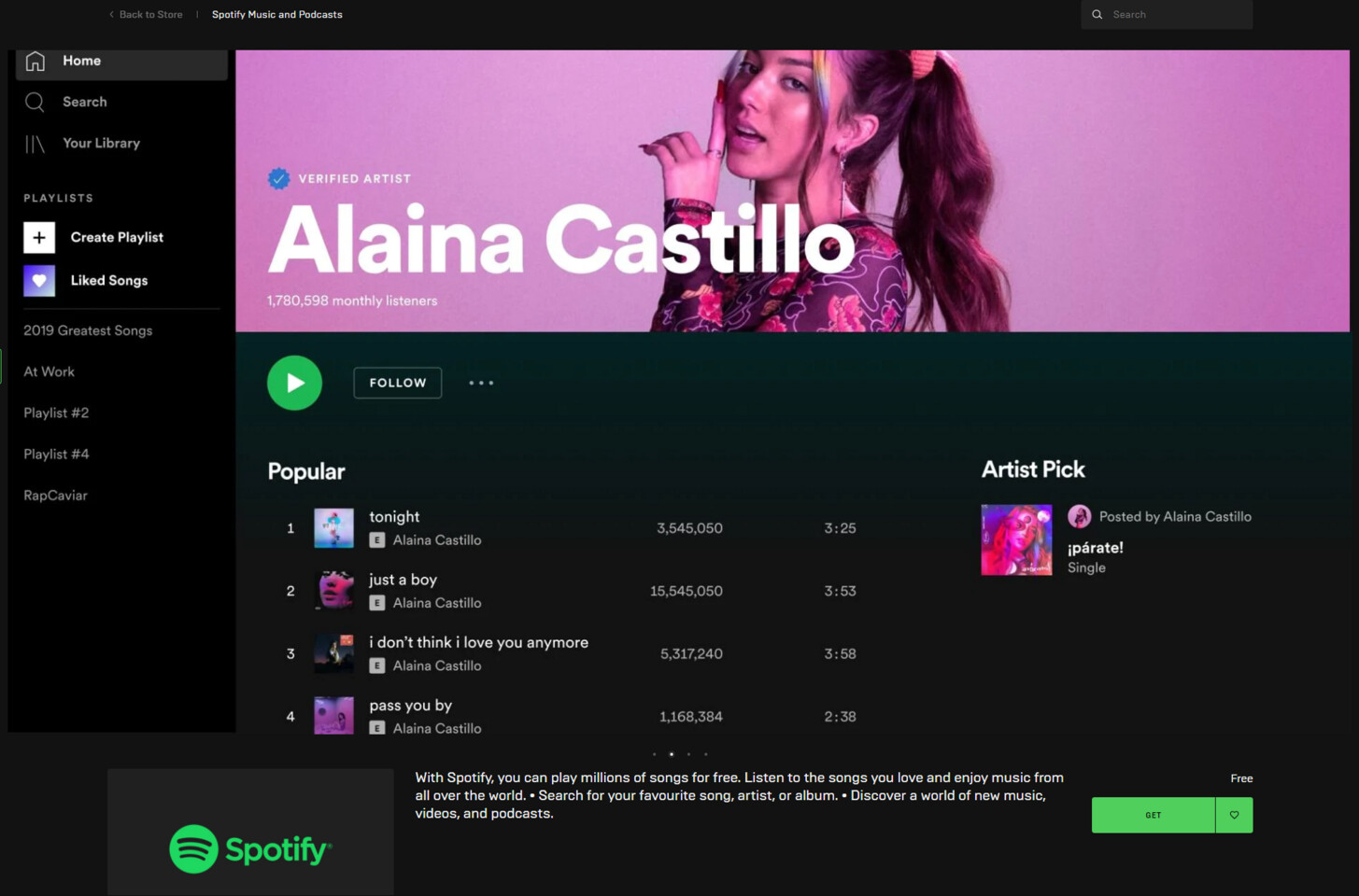 Spotify começa a ser disponibilizado na Epic Games Store 