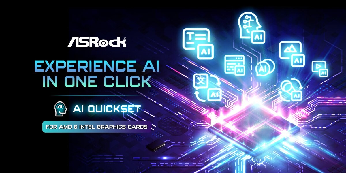 (PR) ASRock Announces Intel Arc GPU Version AI QuickSet Software Tool With OpenVINO Support