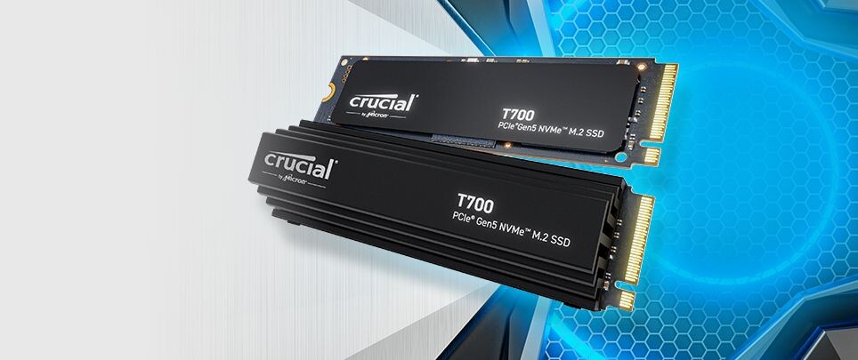 Crucial's new T700 PCIe Gen 5 SSD can push read speeds over 12GB/s