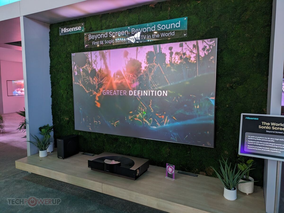 Hisense just debuted the world's largest mini-LED TV at 100 inches