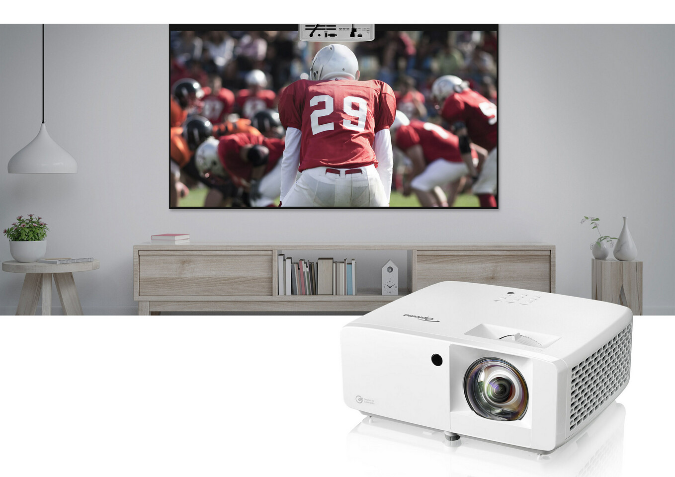 (PR) Optoma Debuts Eco-Friendly Short Throw Laser 4K UHD Home Entertainment and Gaming Projector