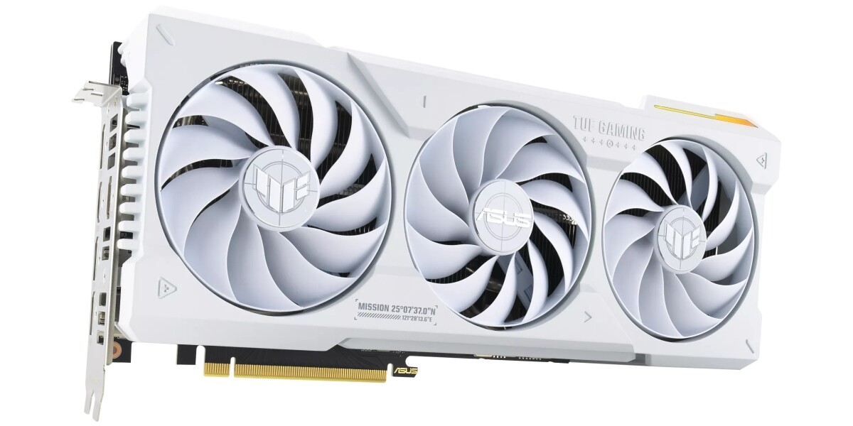 ASUS TUF Gaming GeForce RTX™ 4070 Ti White OC Edition 12GB GDDR6X - ASUS  TUF Gaming RTX™ 4070 Ti White OC Edition 12GB