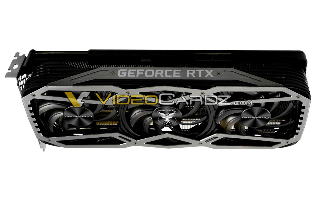 Gainward GeForce RTX 3090 and RTX 3080 Ampere Pictured, Slides
