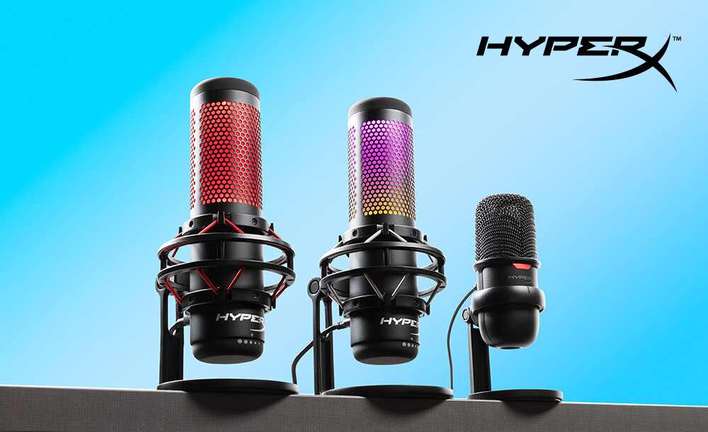 HyperX unveils DuoCast microphone and new colors for QuadCast S, SoloCast