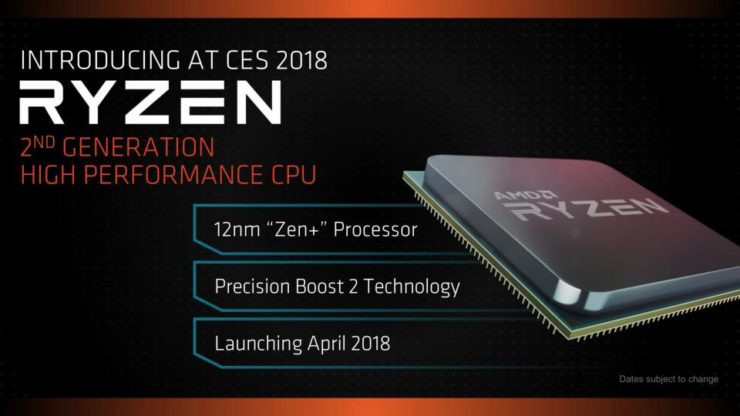 AMD Ryzen 7 2700X Spotted With a 3.7 GHz Base Clock, 4.1 GHz Turbo 