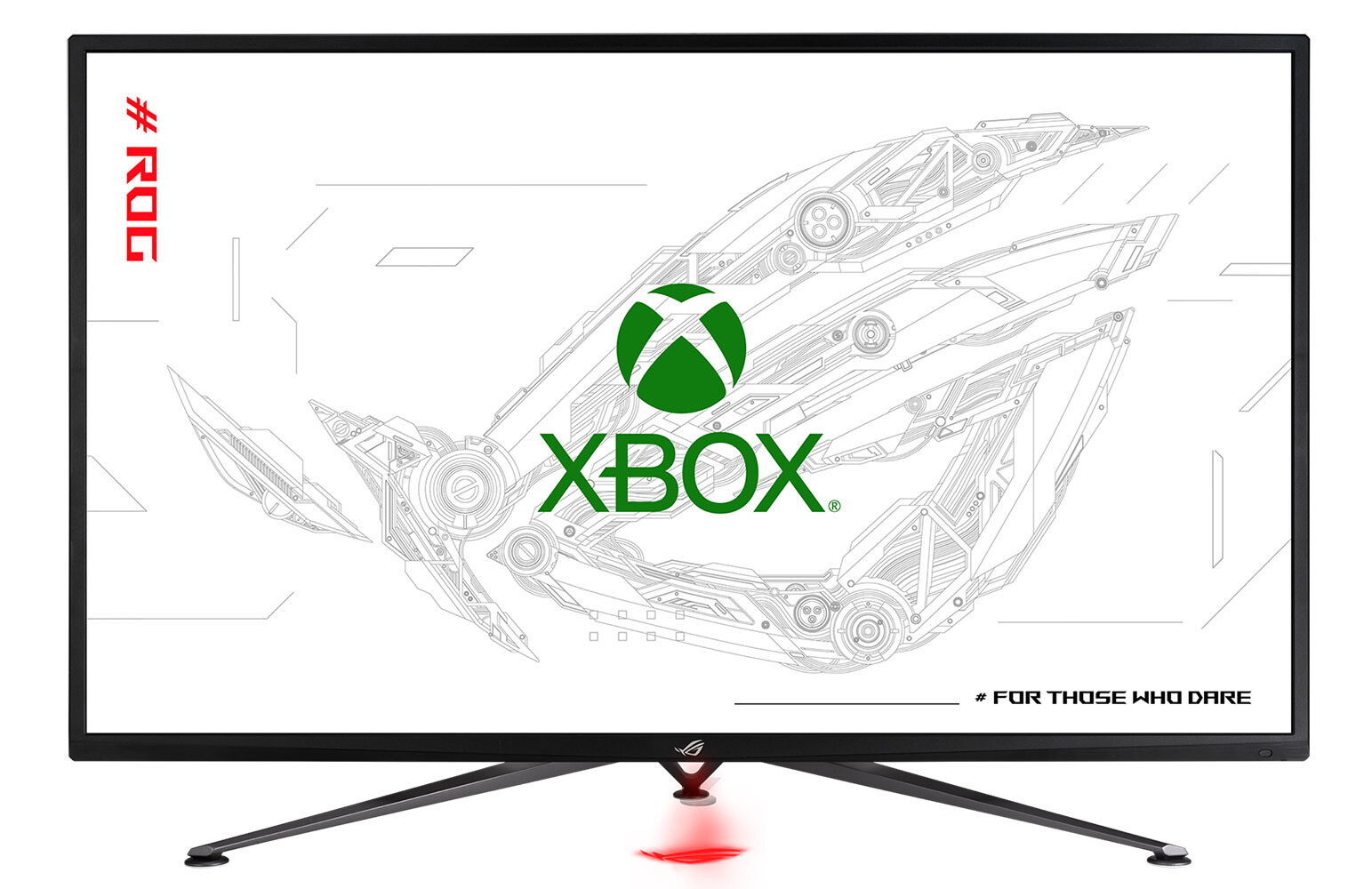 Xbox Has Announced Several Designed For Xbox Monitors Including The New  ROG Strix 43 Xbox Edition