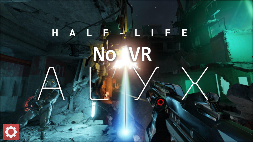 Half-Life 1, in HL: Alyx, on Valve Index 