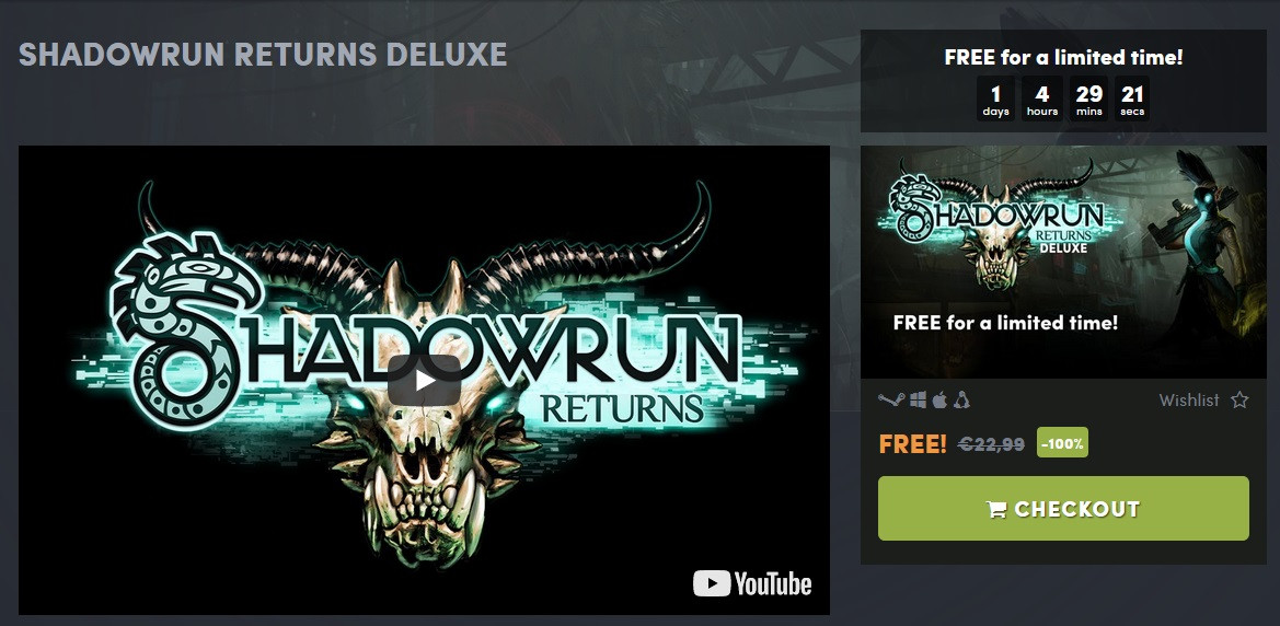 Shadowrun Returns - Deluxe Upgrade