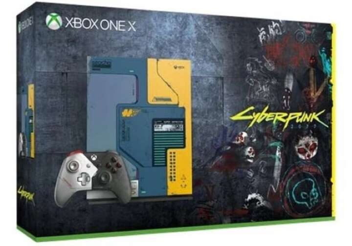 Microsoft Reveals Limited Edition Cyberpunk 2077-Themed Xbox One X 