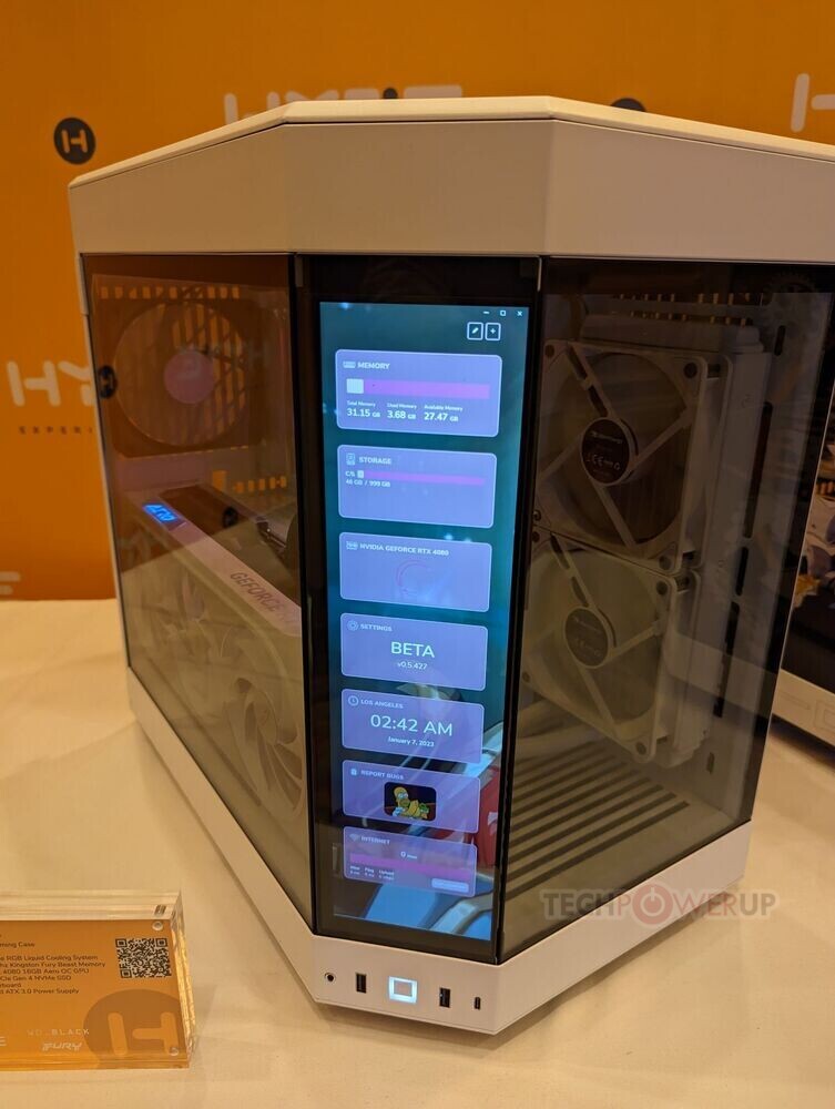 HYTE Launches New Y40 Mid Tower PC Case During CES 2023