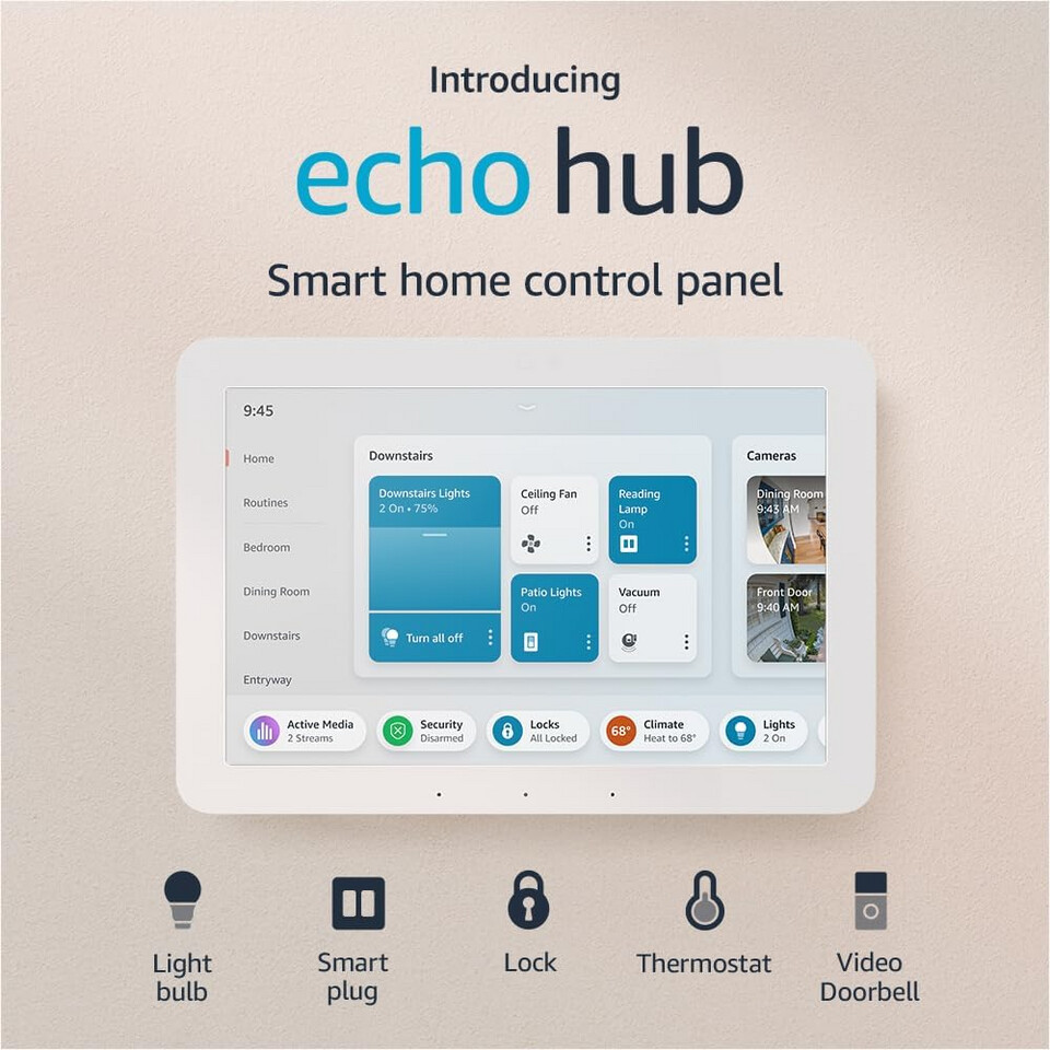 unveils new Echo Hub to take control of all your smart home devices  - Tech Guide