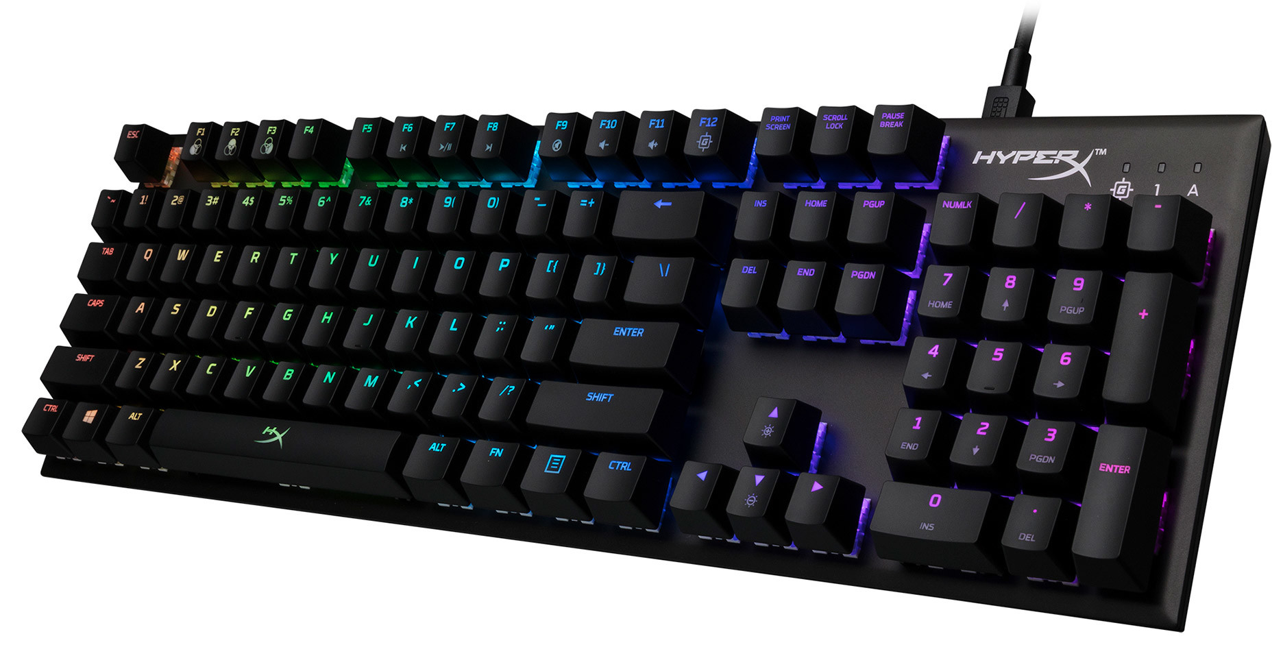 HyperX Announces RGB Keyboard with Kailh Silver Switches | TechPowerUp