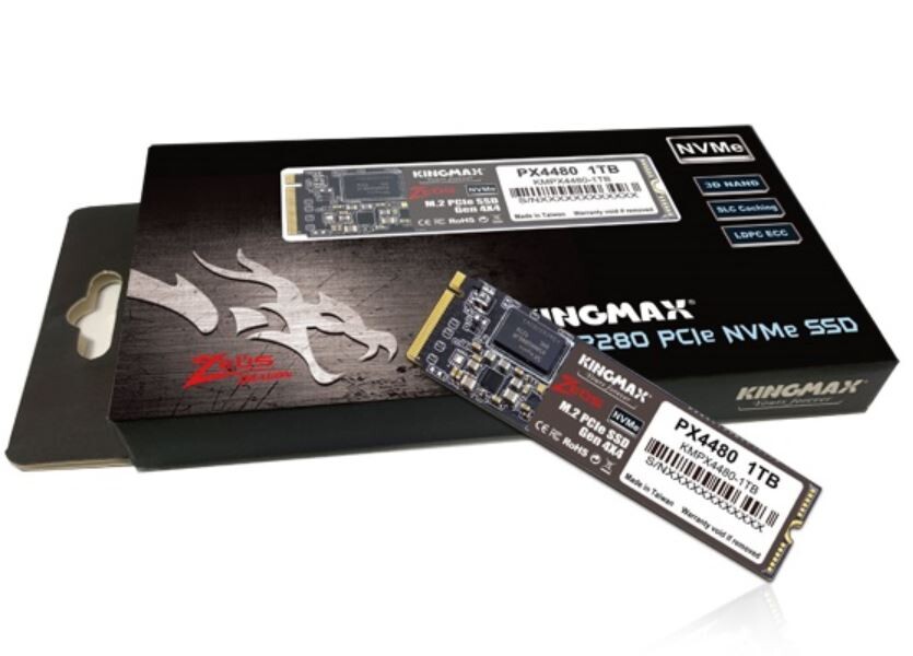 KINGMAX Announces PX4480 M.2 NVMe PCIe Gen 4 x4 SSD Series 
