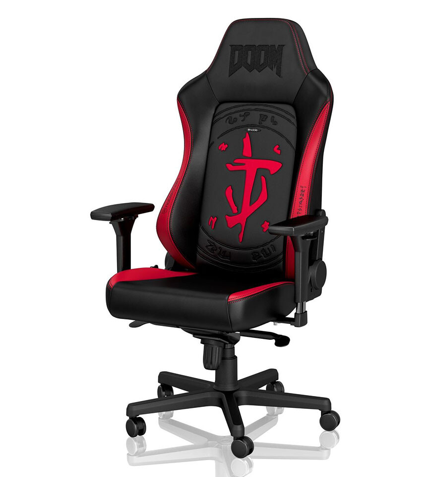 Noblechairs Announces Doom Edition Gaming Chair Availability Techpowerup