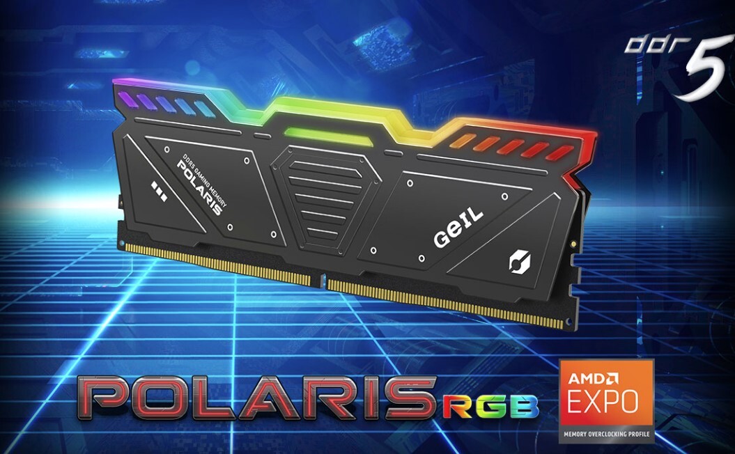 GeIL DDR5 Memory Lineup with AMD EXPO Revealed