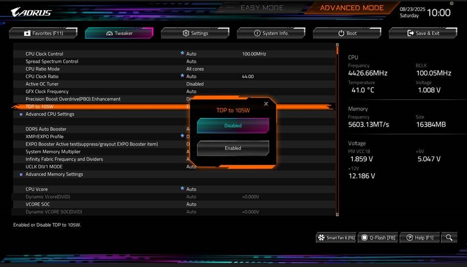 (PR) Gigabyte Releases 105 W TDP Ryzen 9700X and 9600X BIOS Update for its AM5 Motherboards