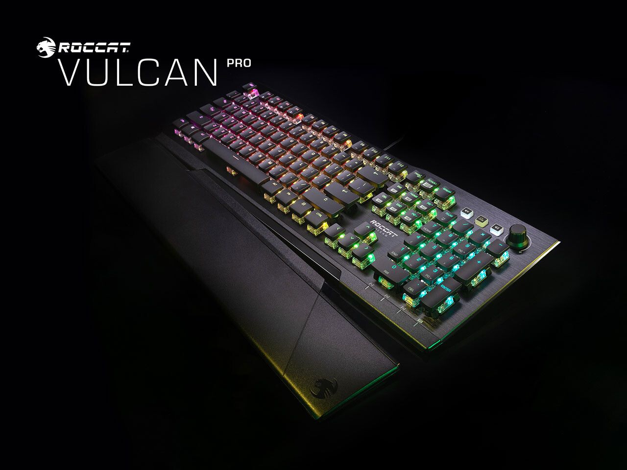 ROCCAT Vulcan TKL Mechanical PC Tactile Gaming Keyboard, Compact, Tenkeyless
