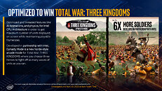 Optimized for Total War Three Kingdoms