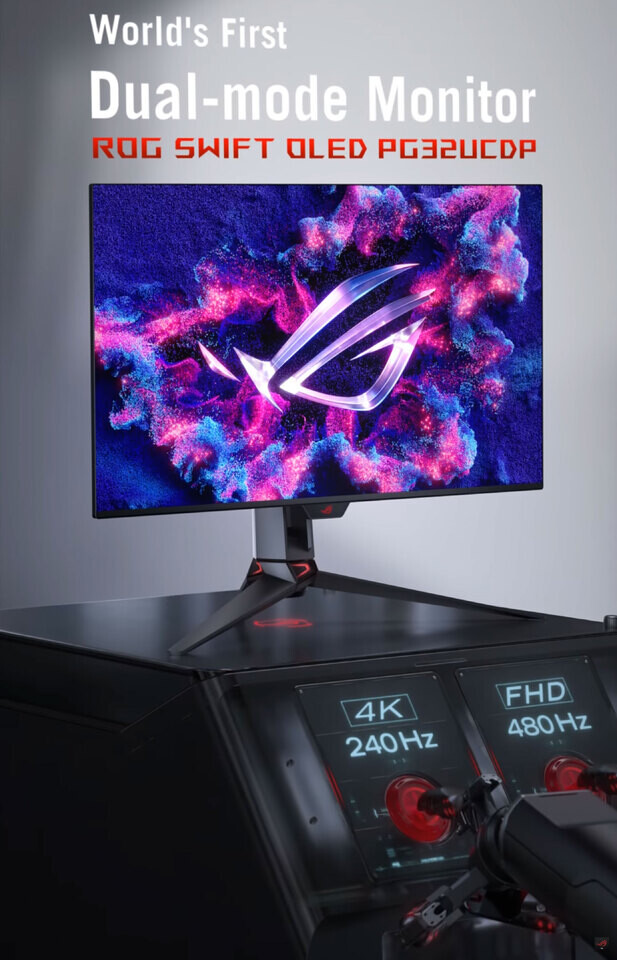 ASUS: Neue 4K-Monitore mit OLED bzw. Mini-LED-Backlight 