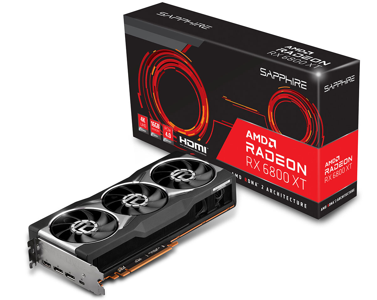 Sapphire Unveils Reference-design Radeon RX 6800 XT and RX 6800