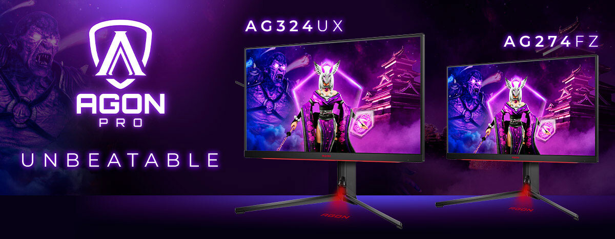 AOC launches new AGON gaming monitor range including PRO models