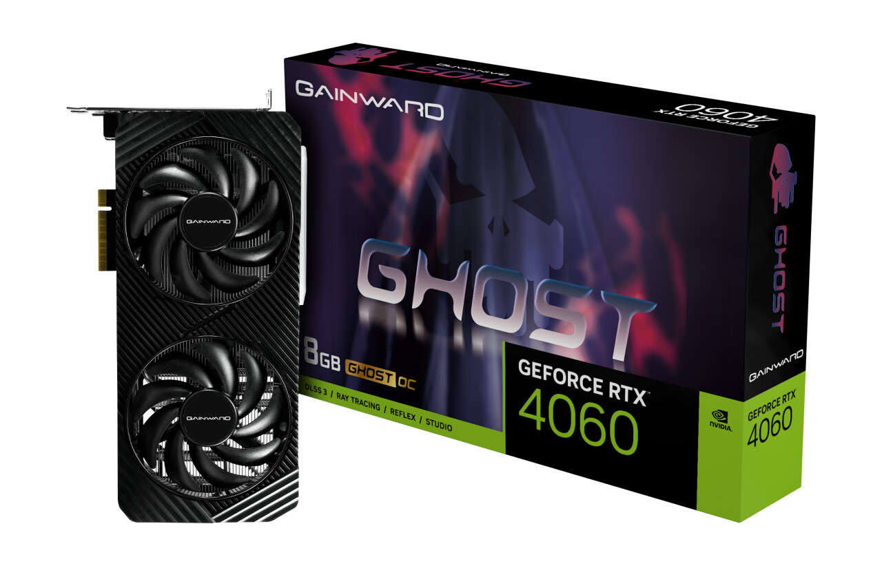 Gainward Launches GeForce RTX 4060 Ghost and Pegasus Series