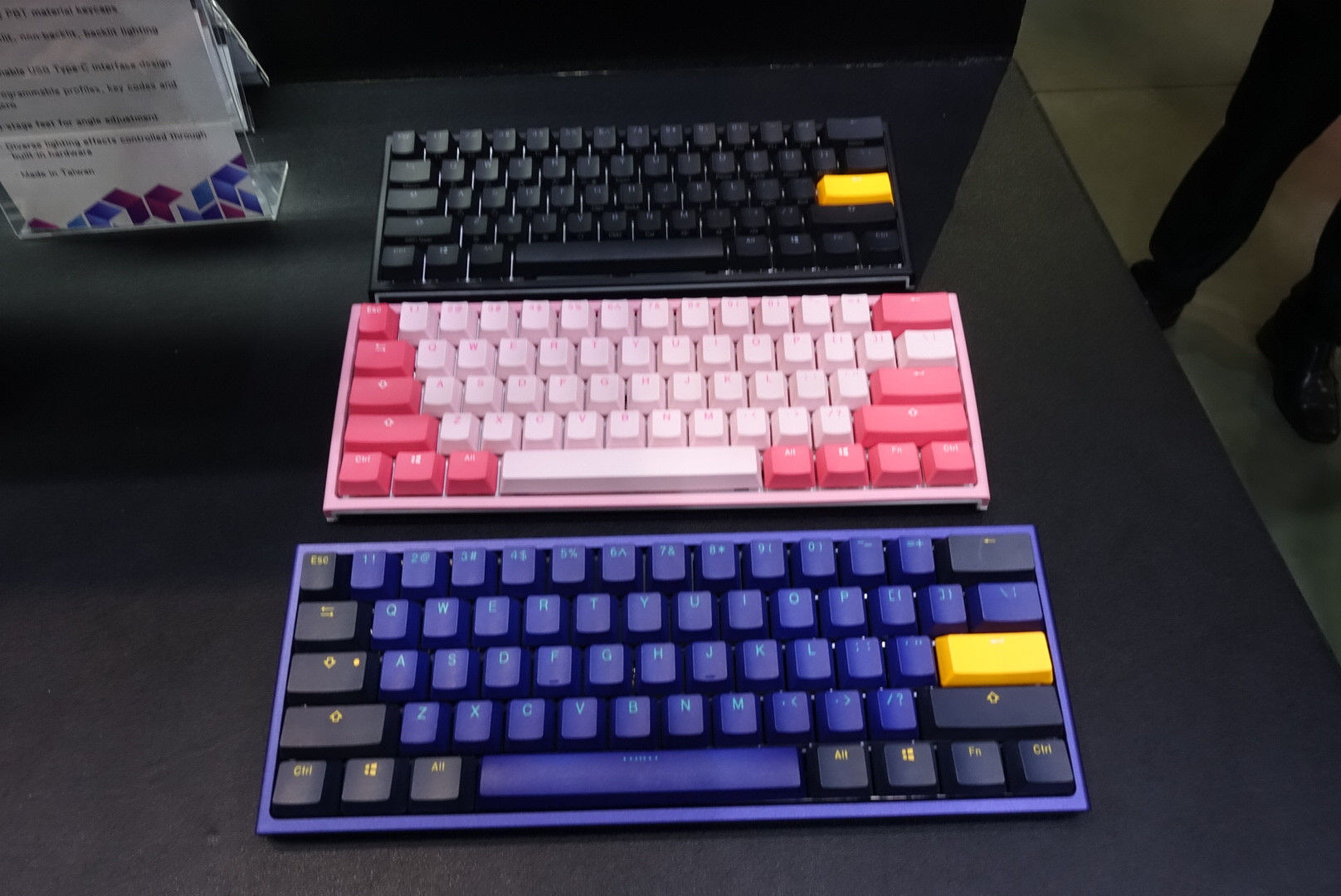 Ducky Adds To Their Keyboard Lineup With The One Zero And Blade