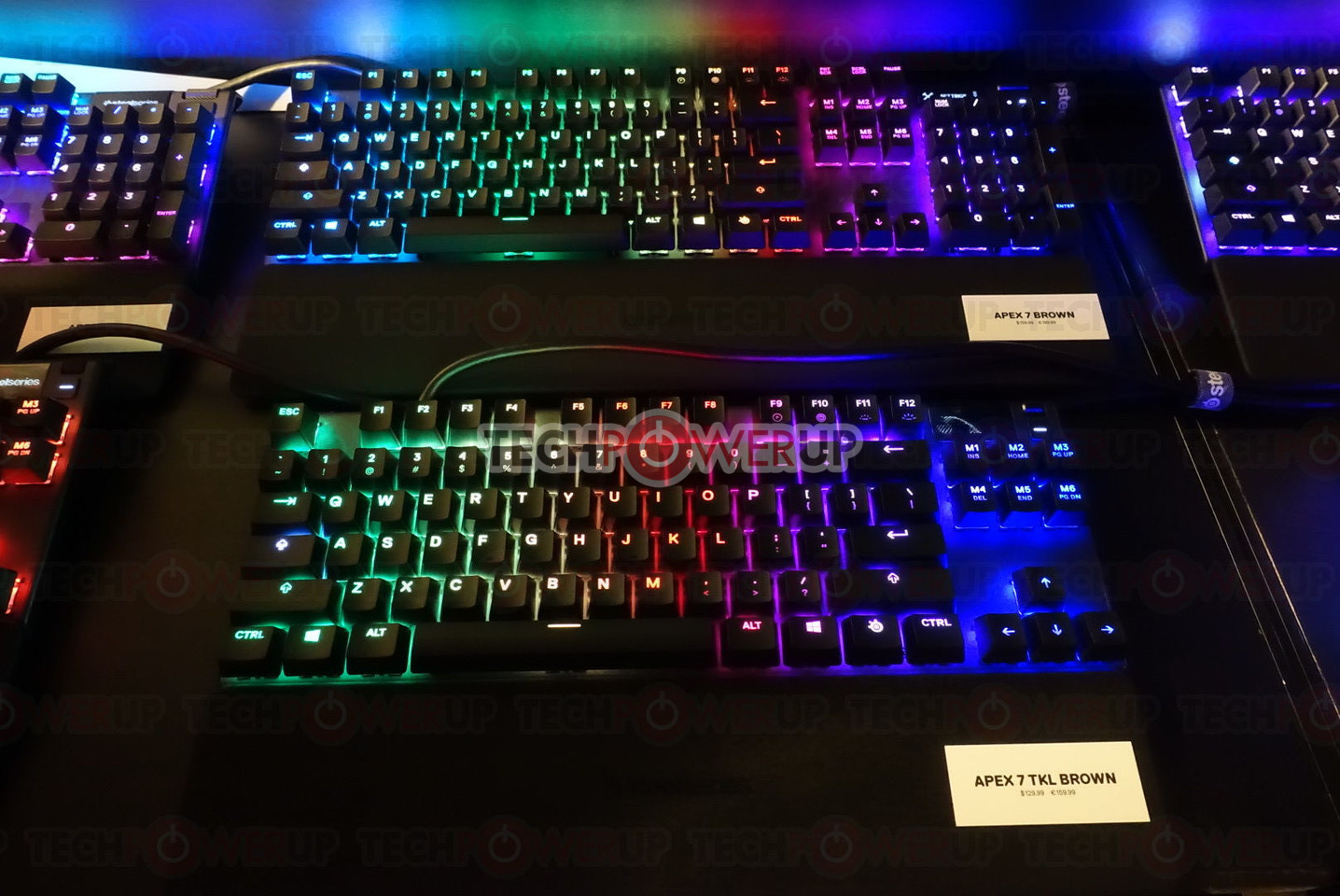 Steelseries At Computex New Key Switches And New Rgb Keyboard Techpowerup Forums