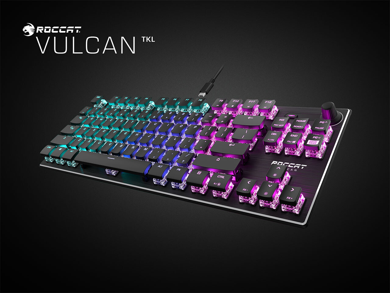 Roccat Vulcan TKL Pro Compact Optical RGB Gaming Keyboard (OPEN