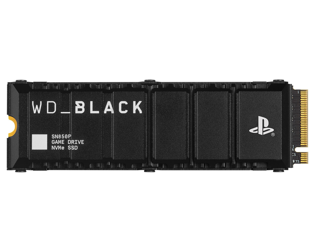  Western Digital 4TB SN850P NVMe M.2 SSD Officially Licensed  Storage Expansion for PS5 Consoles, up to 7,300MB/s, with heatsink -  WDBBYV0040BNC-WRSN : Electronics