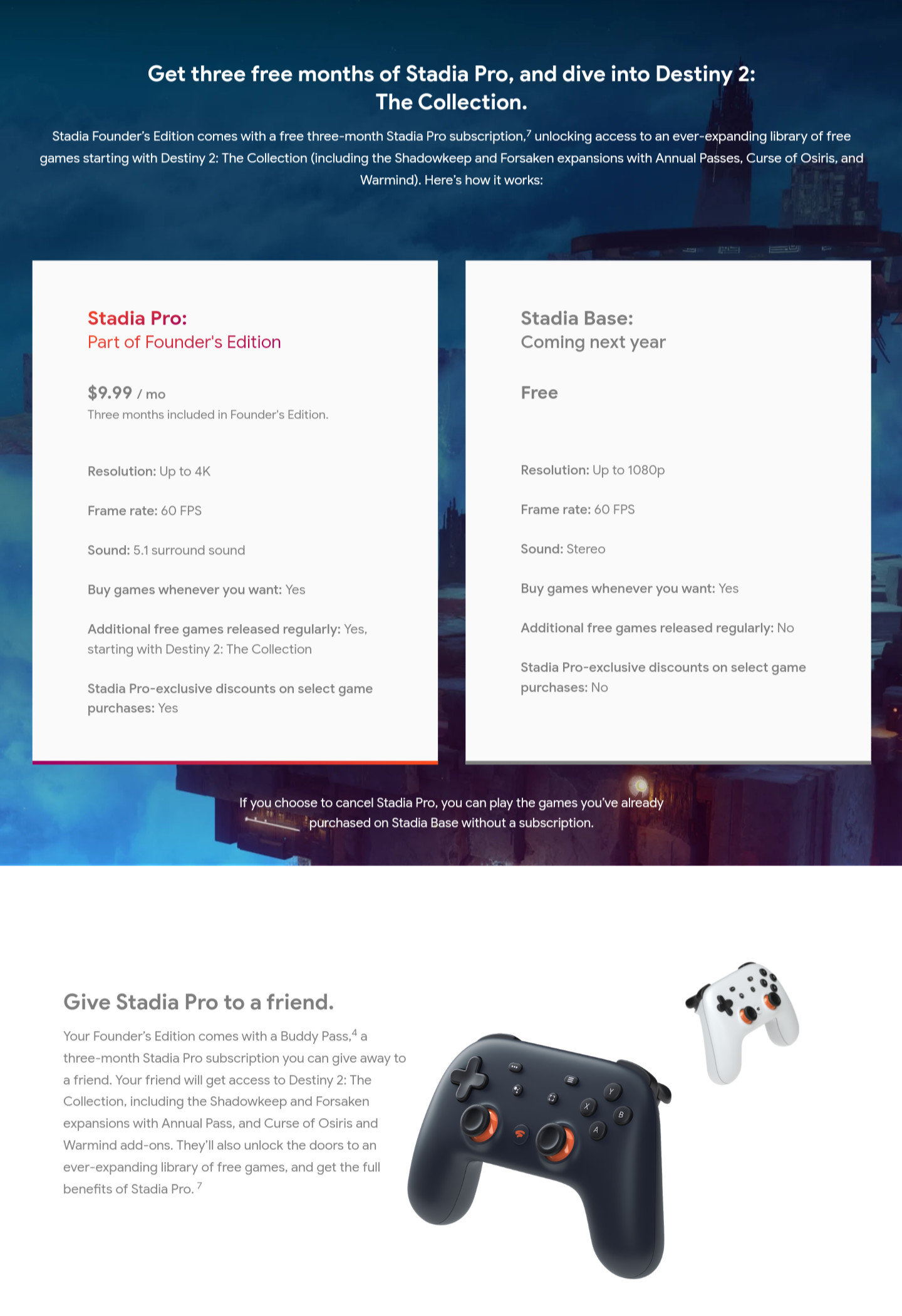 Google Stadia is coming November 19th: details, price, and the