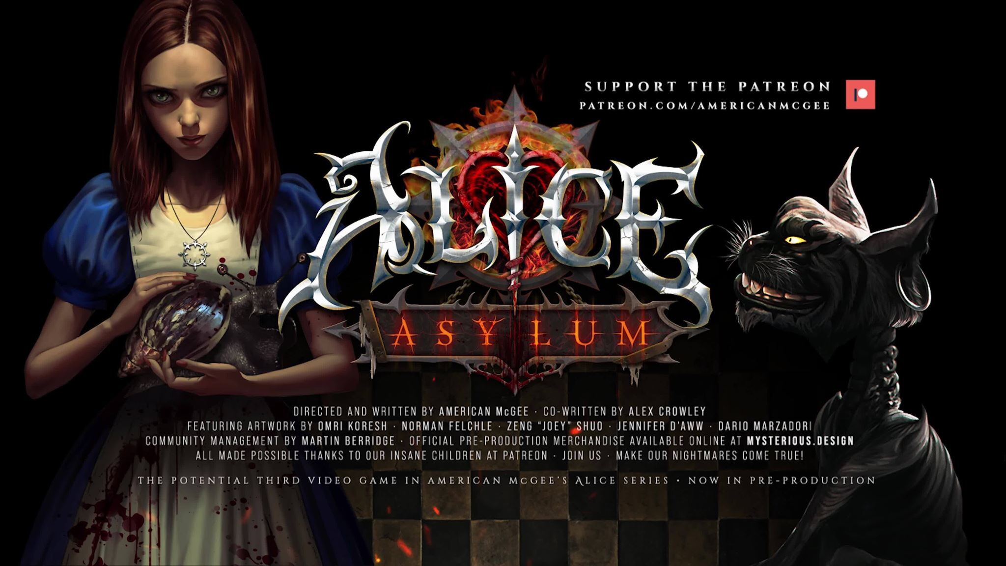 EA Rejects Alice in Wonderland Threequel, Development on Asylum