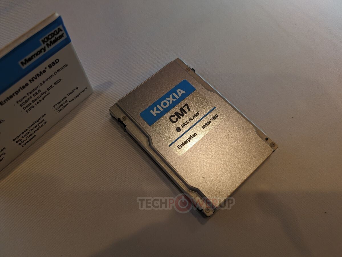 KIOXIA Brings Data Center SSDs to 2024 CES TechPowerUp