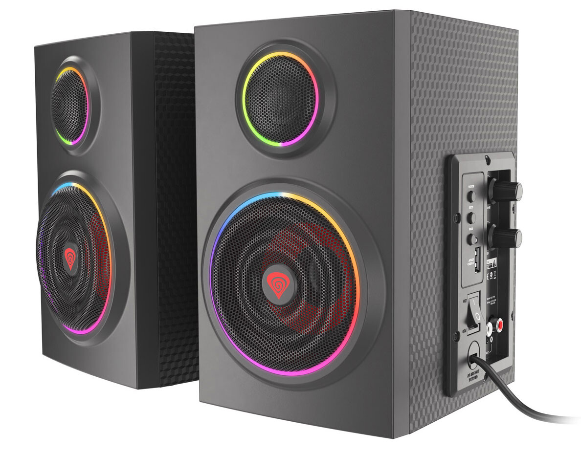 Genesis Gaming Announces Helium 300BT ARGB Desktop Speakers | TechPowerUp