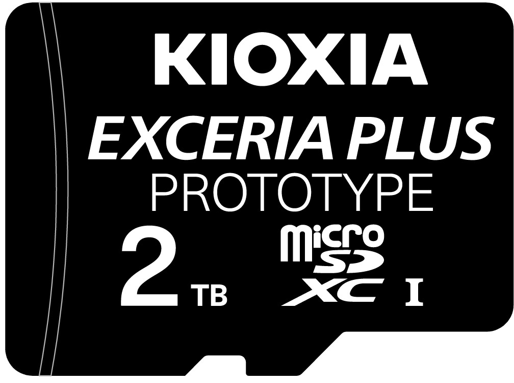 (PR) Kioxia Develops Industry's First 2TB microSDXC Memory Card Working Prototypes