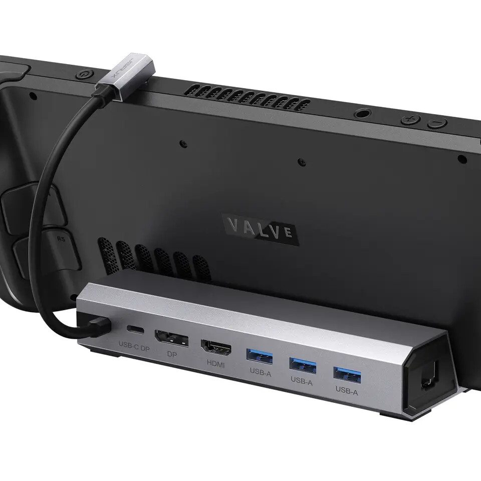 JSAUX Launches Updated Steam Deck Dock with DisplayPort Output