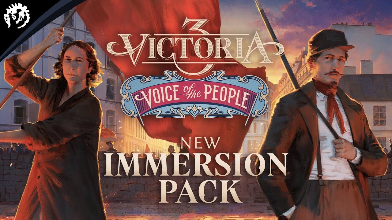 Paradox Interactive Presents Victoria 3 - Voice of the People Expansion,  Out May 22 on PC & Mac