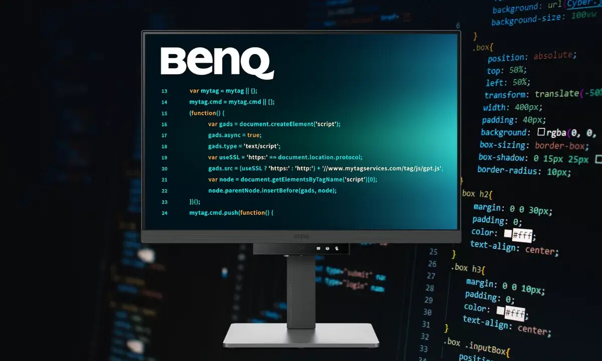 BenQ مانیتورهای جدید سری RD را با هدف توسعه دهندگان راه اندازی کرد