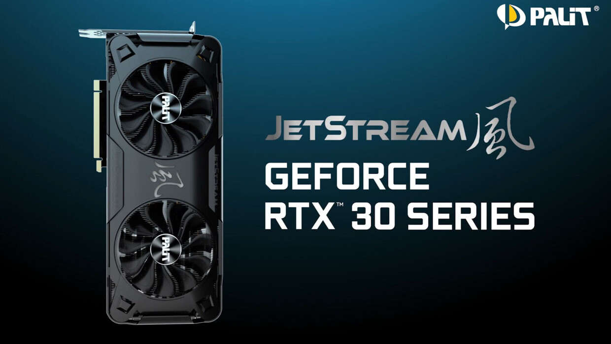 PALIT Reveals the GeForce RTX 3070 JetStream Graphics Card 