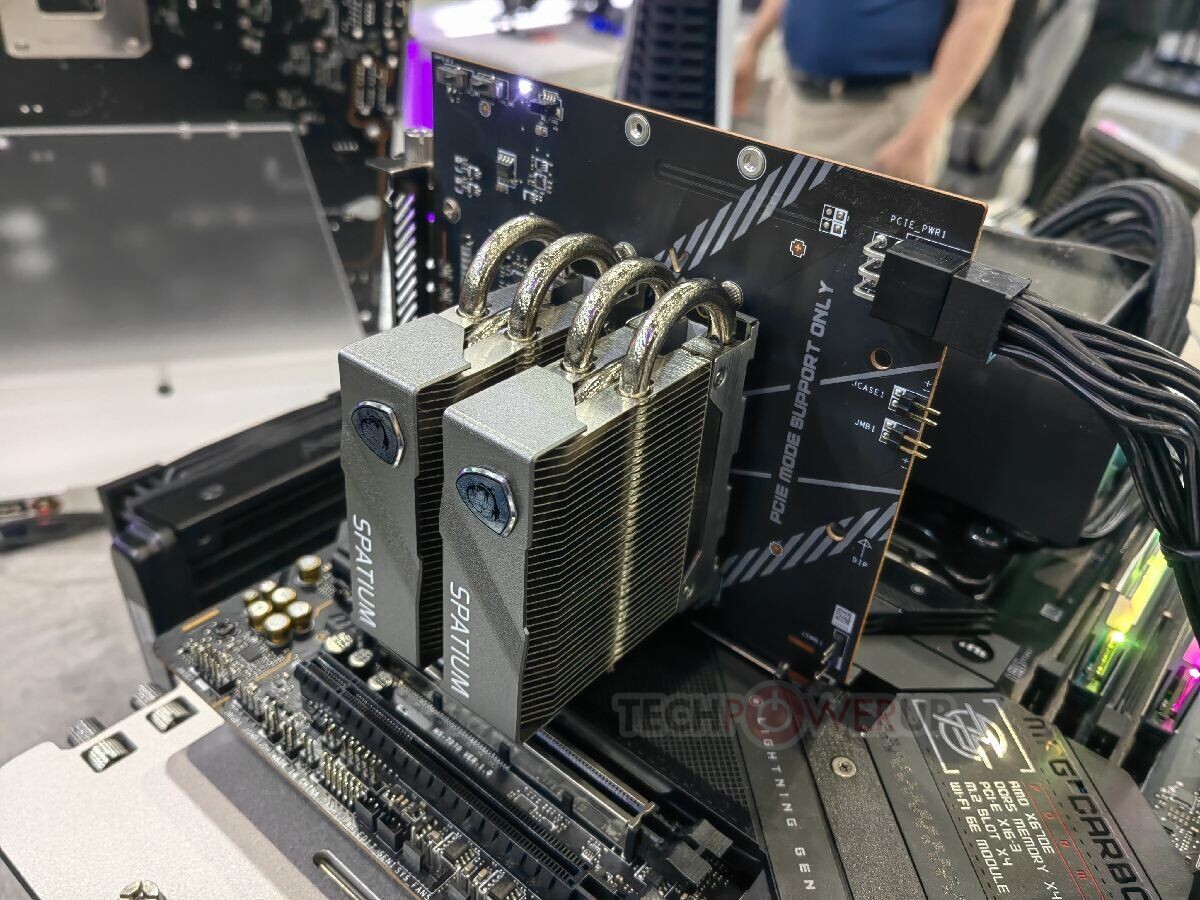 Teamgroup Unveils Dedicated 120mm AIO Cooler for Gen 5 SSDs