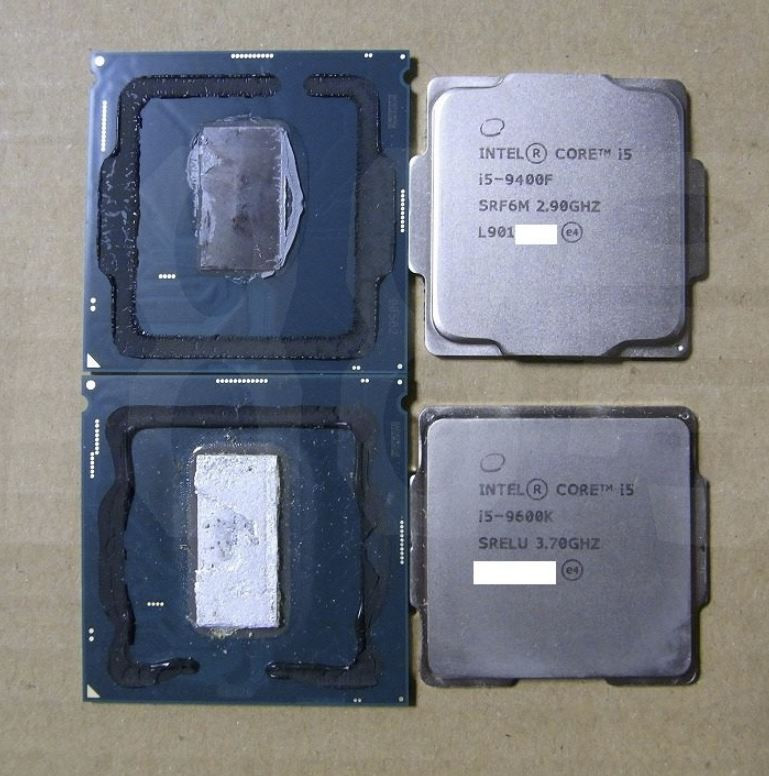 Intel Core i5-9400F Processor Lacks STIM, Uses Thermal Paste 