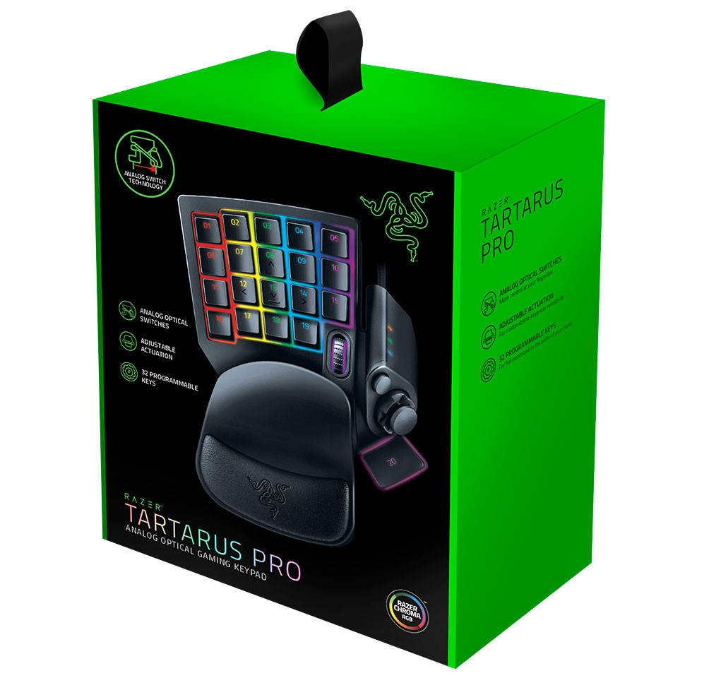 Razer Announces Tartarus Pro Keypad With Analog Optical Switches Techpowerup Forums