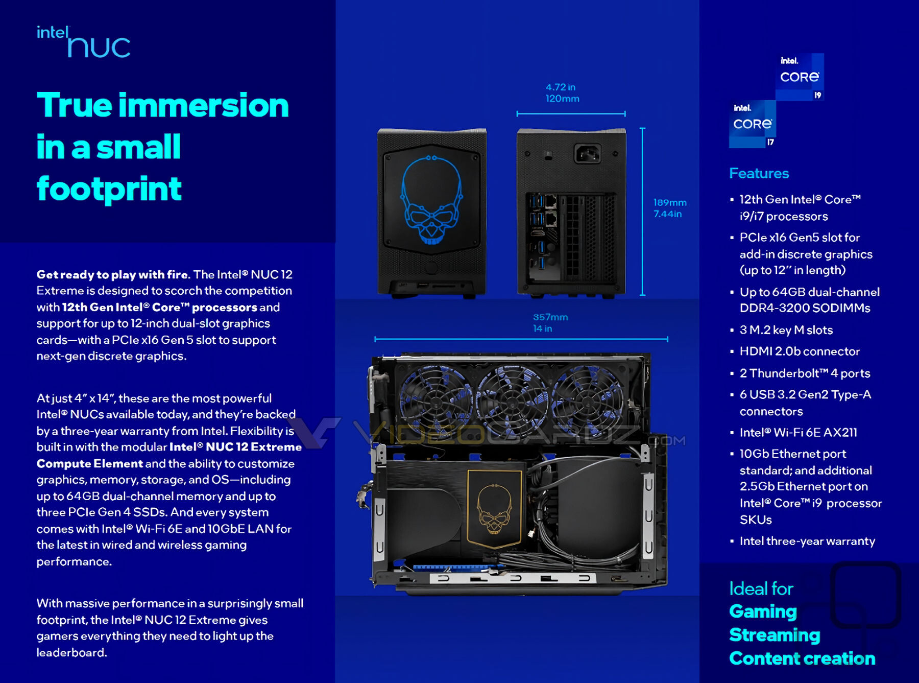 Intel's Upcoming NUC 12 Extreme Specs Leak