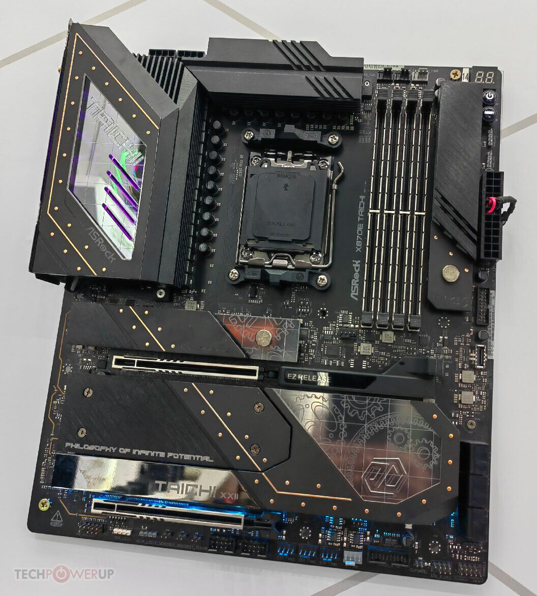 Complete Lineup of ASRock AMD Zen 5 X870 X870E Series Motherboards Caught in the Open TechPowerUp