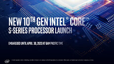 New 10th gen Intel Core S-Series Processor Launch