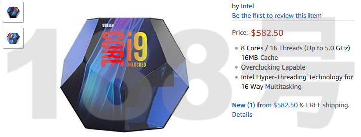 Extravagant Intel Core i9-9900K Packaging Pictured | TechPowerUp