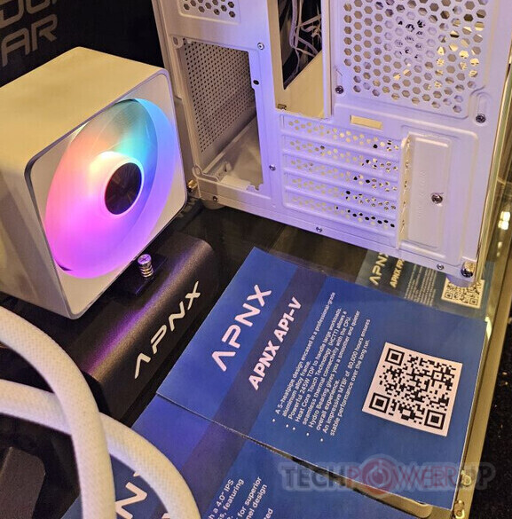 APNX Unveils LC1-D 360 Liquid Cooler at CES 2025