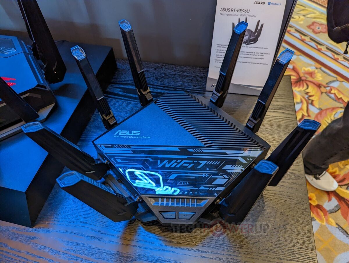 ASUS Shows its First Gaming Grade WiFi 7 Routers | TechPowerUp Forums
