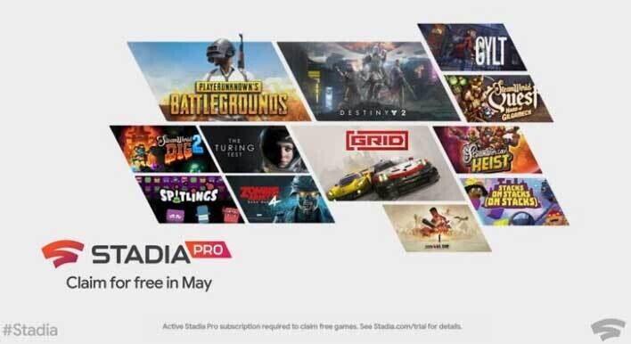 Google Stadia to get 11 new games, free PUBG for Pro