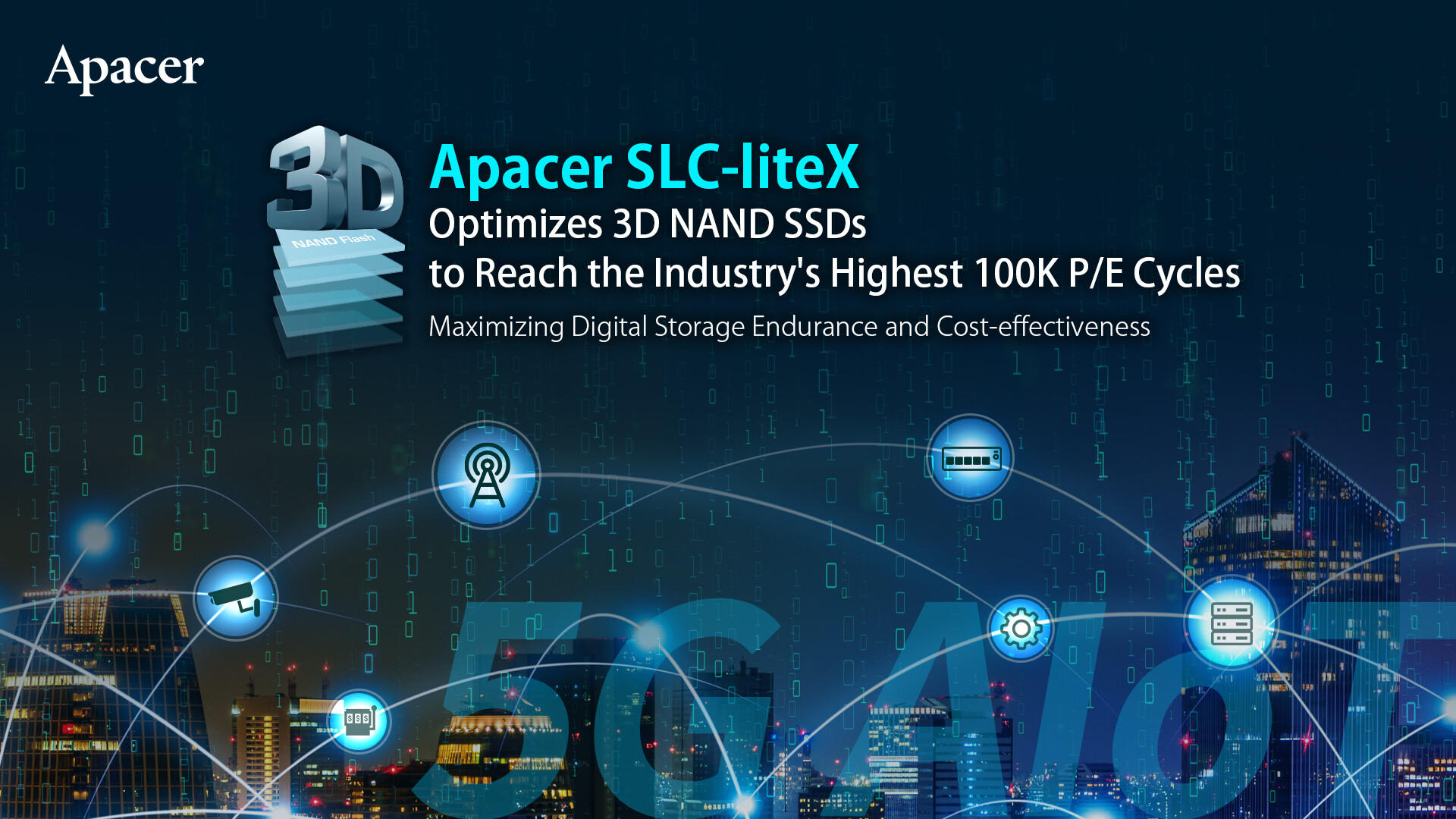 Apacer Also Announces SH250 and PH920 High-endurance SSD with SLC-LiteX Technology